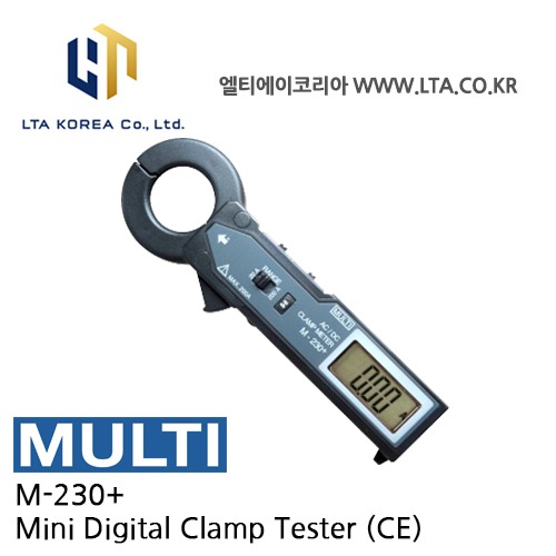 [MULTI 멀티] M-230+  / 누설 클램프미터 / AC DC 부하전류 측정  / M230+