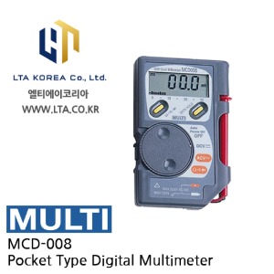 [MULTI 멀티] MCD-008 / 디지털 멀티미터 /포켓형 / MCD008