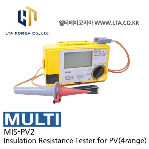 [MULTI 멀티] MIS-PV2 / 절연저항계 / 태양광 발전 시스템 전용 / AC VOLT / MISPV2