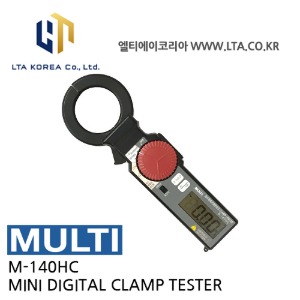[MULTI 멀티] M-140HC / 누설전류계 / 클램프테스터 / Phase current 상전류 측정 / M140HC