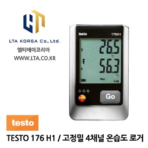[TESTO] 테스토 / TESTO 176 H1 / 고정밀 4채널 온습도 로거