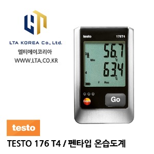 [TESTO] 테스토 / TESTO-176 T4 / 고정밀 4채널 온도 로거